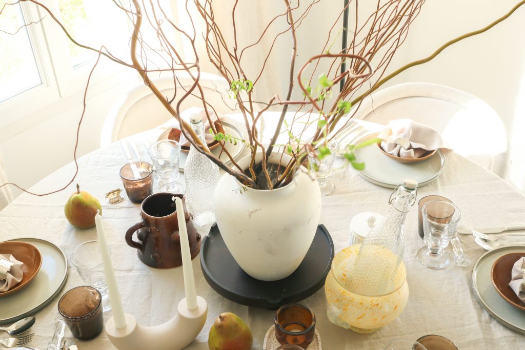 3 idées de décoration pour une table ronde