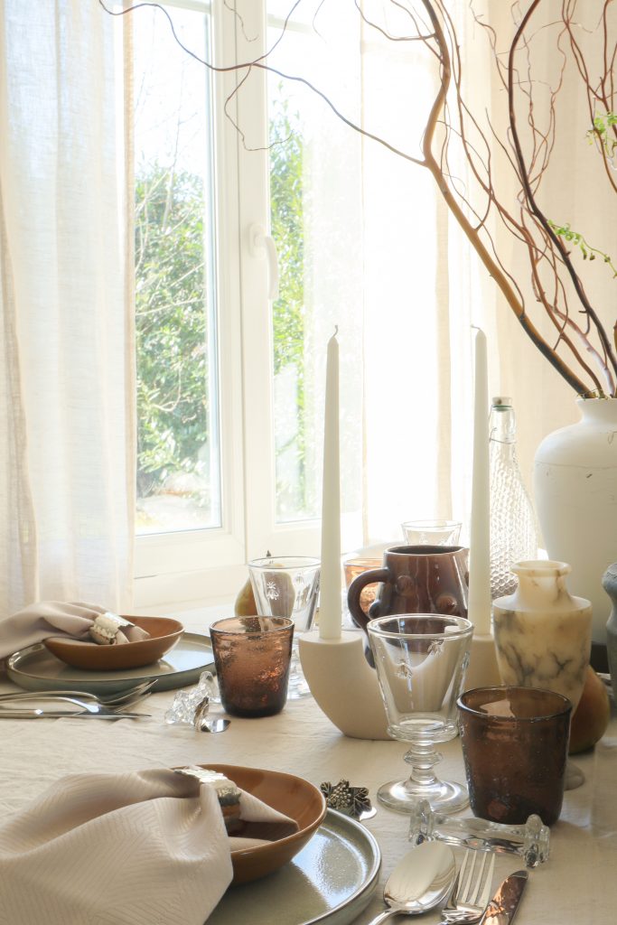 3 idées de décoration pour une table ronde